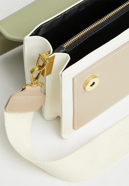 Superbalist - Brinley crossbody bag - green & beige
