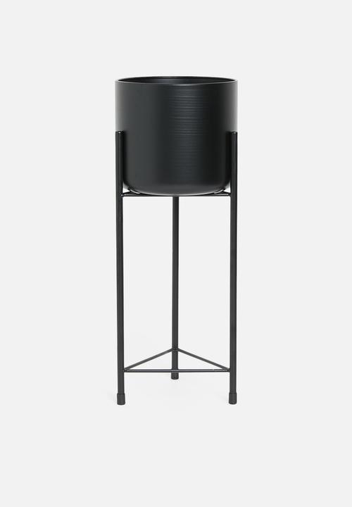 H&S - Flowerpot - black