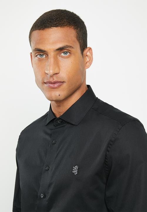 Pringle of Scotland - Core tailored shirt - black
