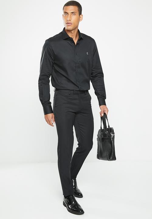 Pringle of Scotland - Core tailored shirt - black