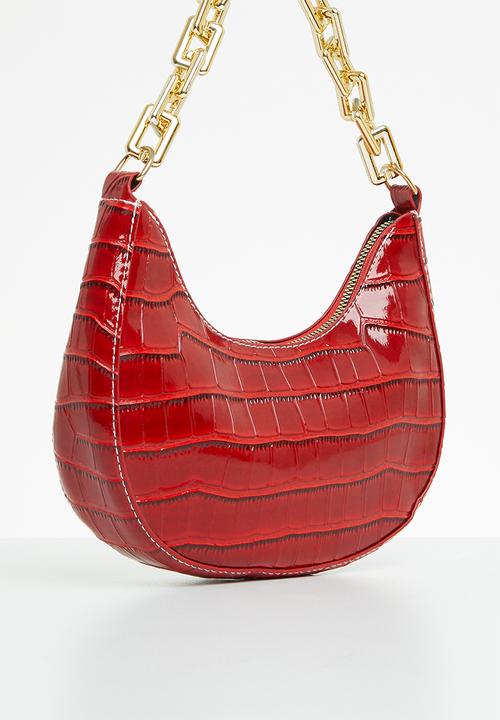 Superbalist - Nina baguette bag - red