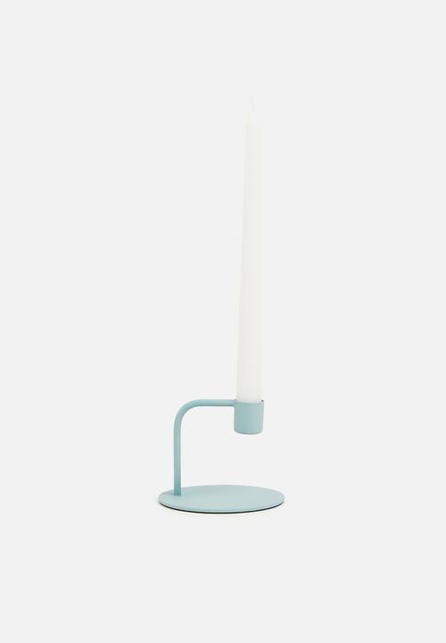 Sixth Floor - Corra candle holder - blue