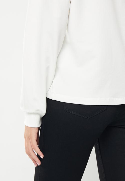 SISSY BOY - Fero: hoodie with long sleeves - white
