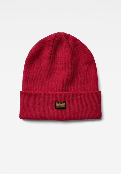 G-STAR - Effo long beanie - cerise