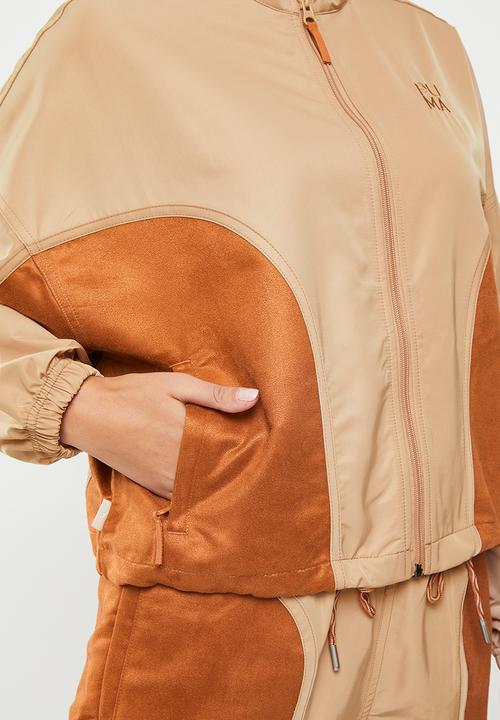 PUMA - Infuse woven jacket - dusty tan