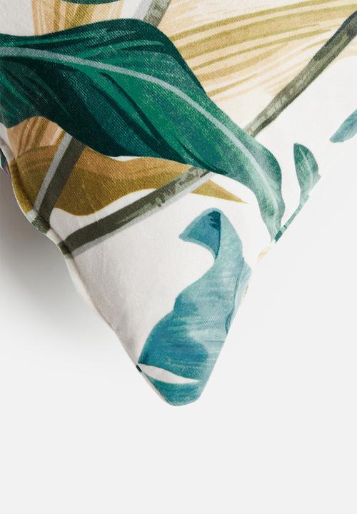 Sixth Floor - Aruba velvet cushion cover - multi