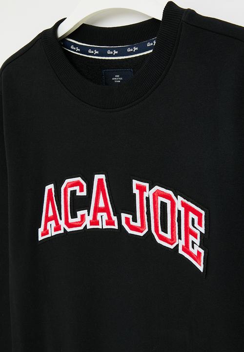 Aca Joe - Boys aca joe lazer cut crew sweater - caviar