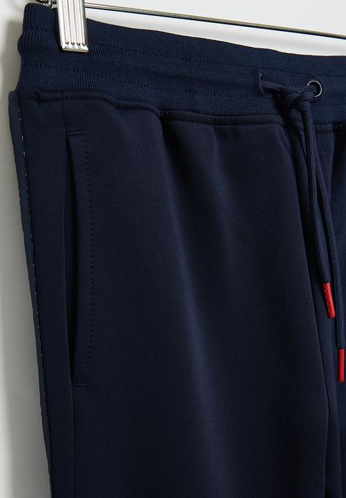 SOVIET - Boys fashion track pants - navy