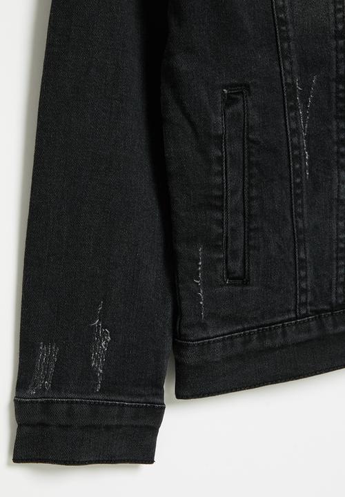 SOVIET - Denim jacket - 5/6 to 13/14 - black