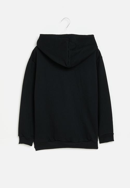 Superbalist - Boys nasa hoodie - black