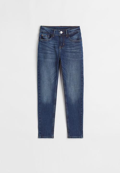 H&M - Comfort stretch slim fit jeans - dark denim blue