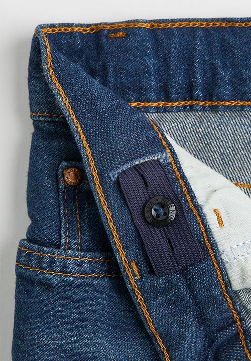 H&M - Comfort stretch slim fit jeans - dark denim blue