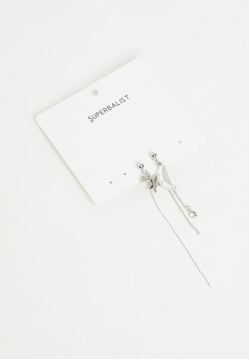Superbalist - Pia earring pack - silver