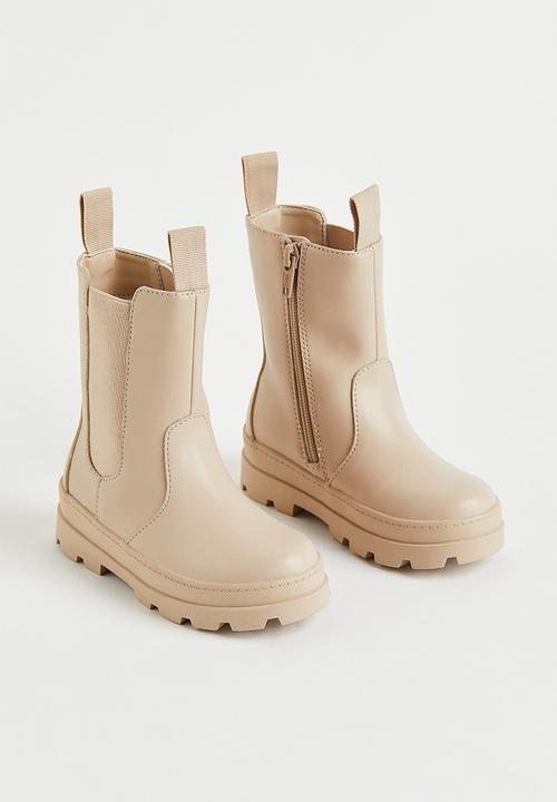 H&M - Chelsea boots - light beige