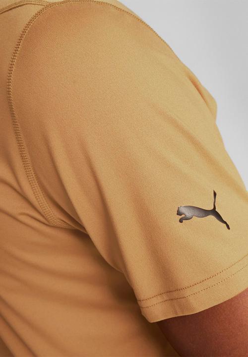 PUMA - Studio mesh tee - desert tan