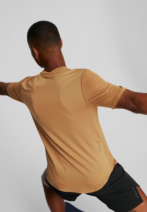 PUMA - Studio mesh tee - desert tan