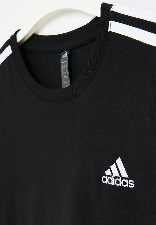 adidas Performance - U 3s tee - black/white
