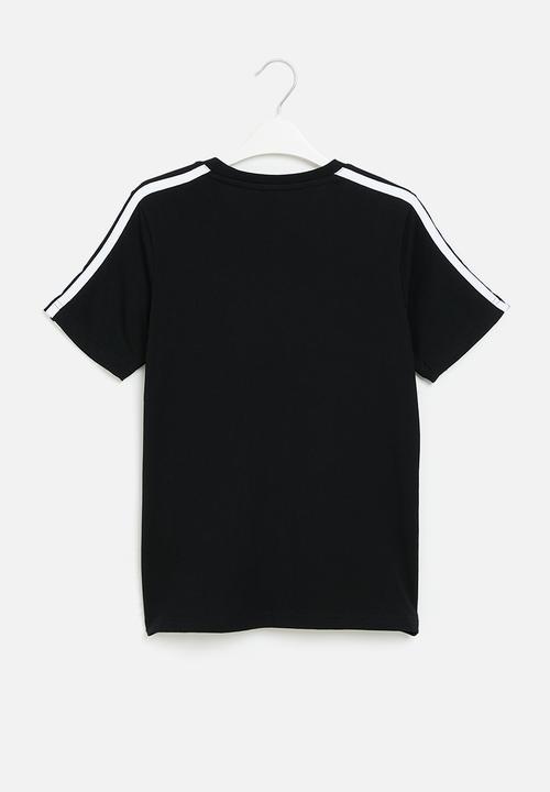 adidas Performance - U 3s tee - black/white