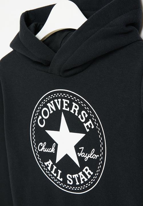 Converse - Cnvb fleece ctp core po hoodie - black