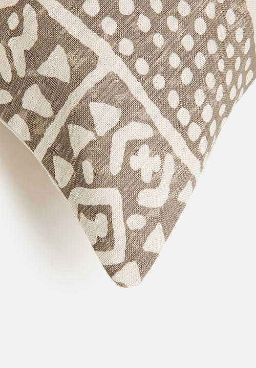 Hertex Fabrics - Mali Cushion cover-pebble