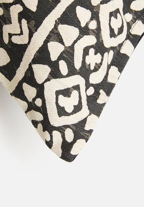 Hertex Fabrics - Mali Cushion cover-Darkness