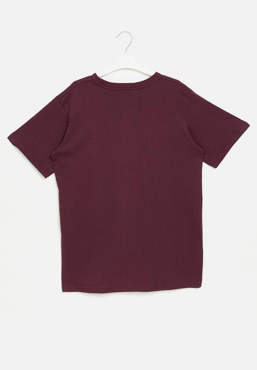 Fox - Absolute boys short sleeve tee - maroon