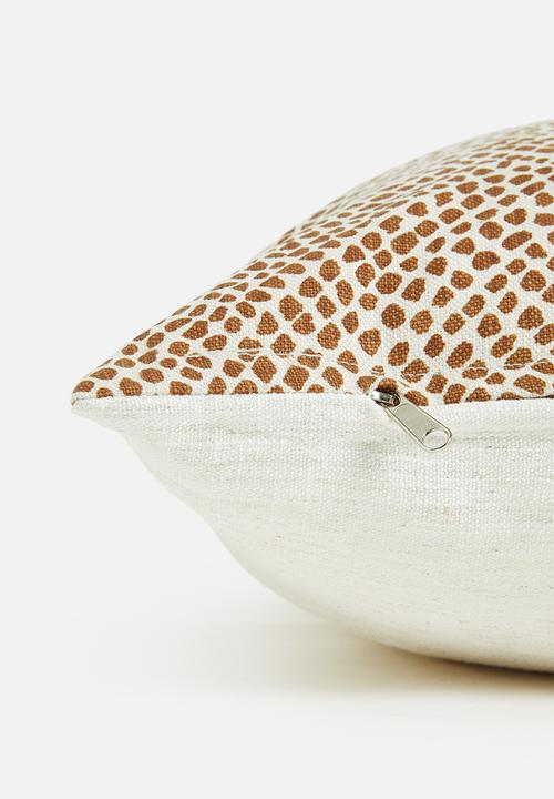 Hertex Fabrics - Migration cushion cover-sand dew