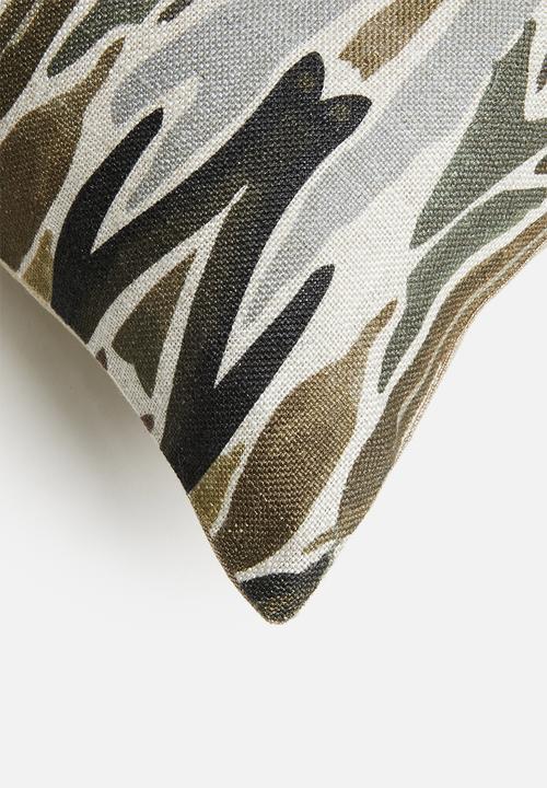 Hertex Fabrics - Formation cushion cover-French Oak