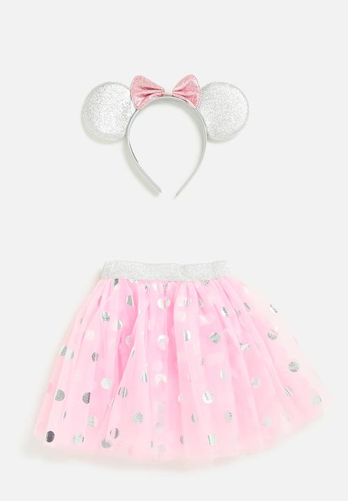 Character Group - Minnie mouse dress up set - silver/pink