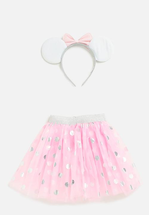 Character Group - Minnie mouse dress up set - silver/pink