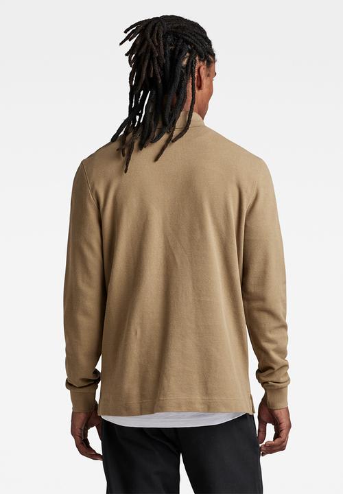 G-STAR - Essential polo long sleeve - berge
