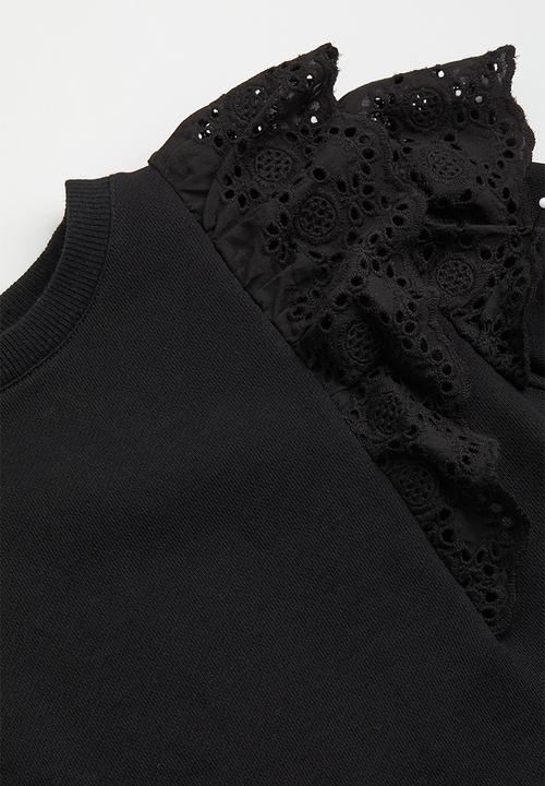 H&M - Sweatshirt dress - black