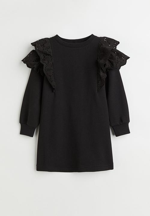 H&M - Sweatshirt dress - black