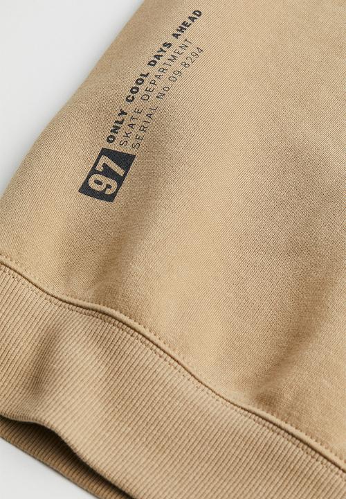 H&M - Oversized sweatshirt - beige