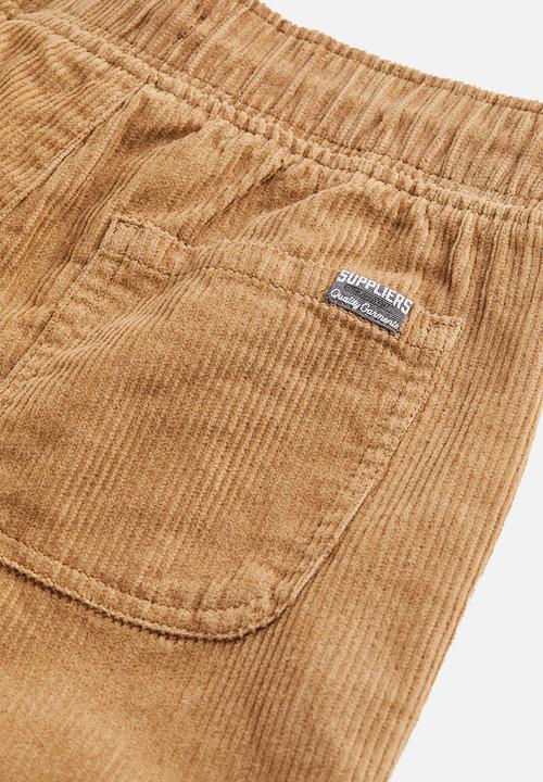 H&M - Cotton trousers - dark beige