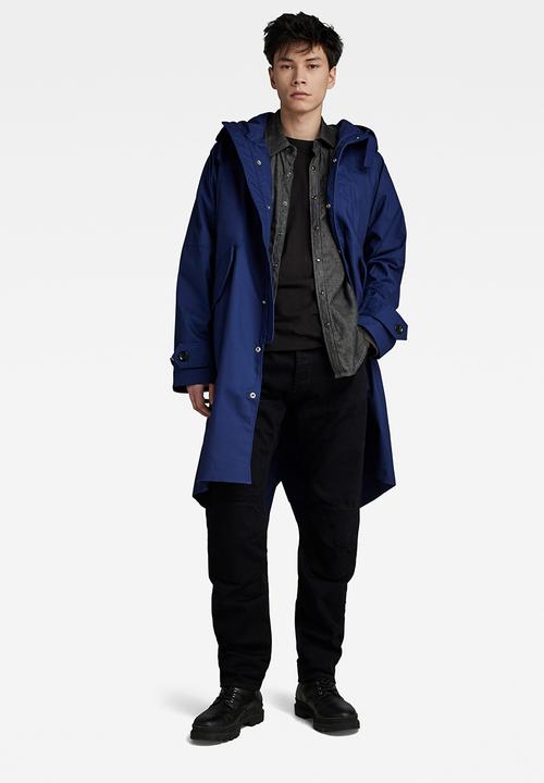 G-STAR - Fishtail parka - ballpen blue