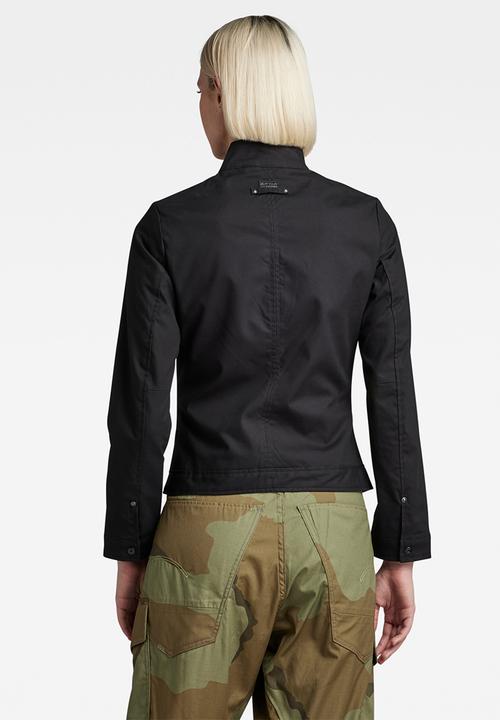 G-STAR - Biker jacket - dk black