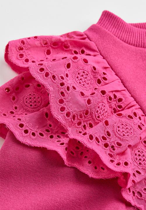 H&M - Sweatshirt - cerise