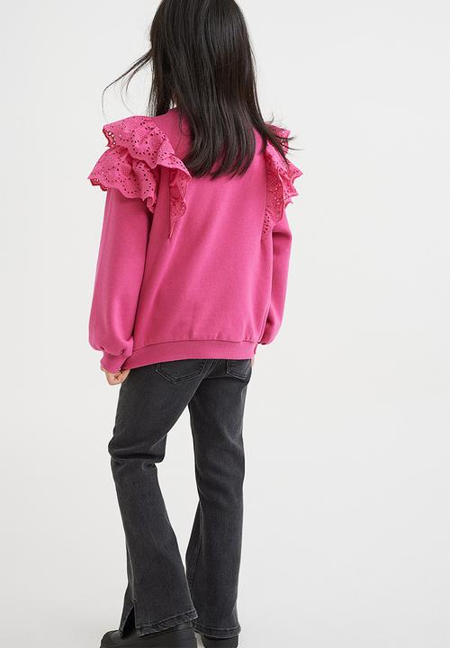 H&M - Sweatshirt - cerise