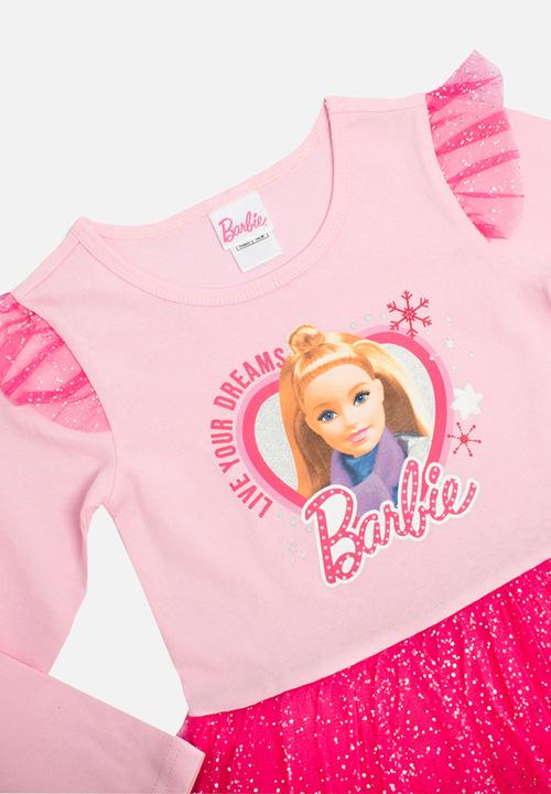 Character Group - Barbie winter dress - pink