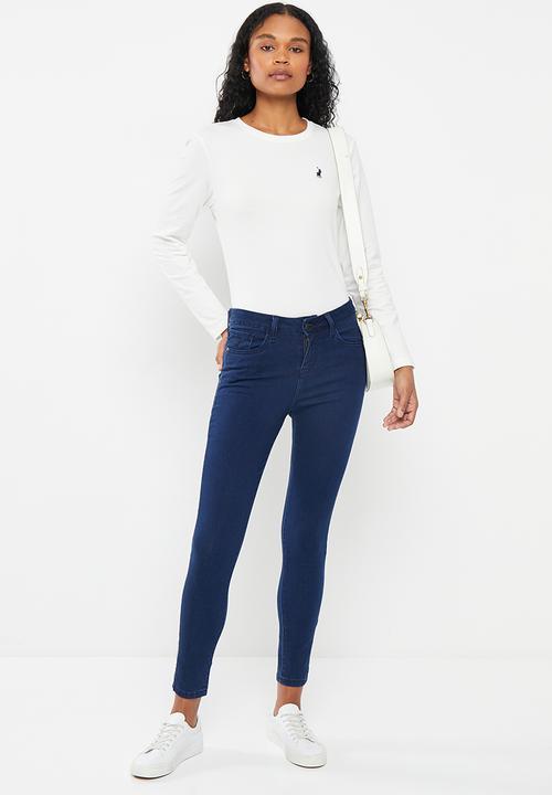 POLO - Women skinny jean - dark wash