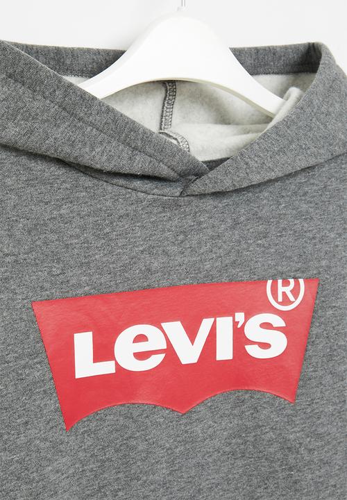 Levi’s® - Lvb batwing screenprint hooded - charcoal heather