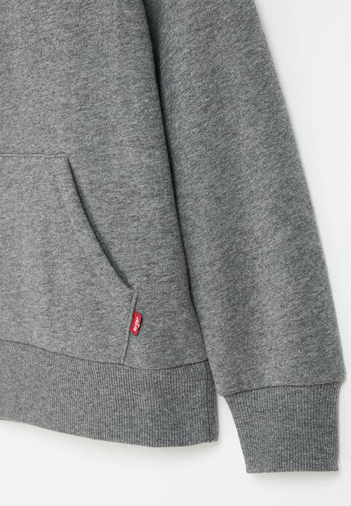 Levi’s® - Lvb batwing screenprint hooded - charcoal heather