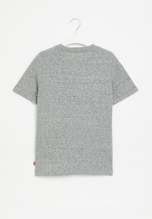 Levi’s® - Lvb lightning strike tee shirt - gargoyle cloud heather