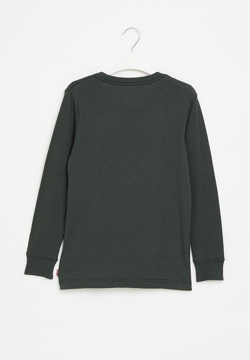 Levi’s® - Lvb glitched logo long sleeve - unexplored