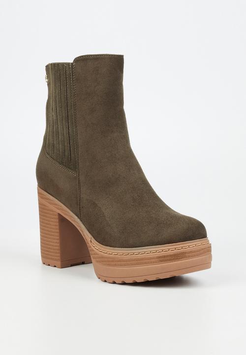 Butterfly Feet - Braxton 1 ankle boot - olive