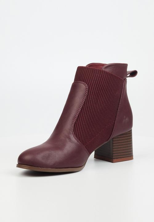 Butterfly Feet - Ethos 1 ankle boot - wine