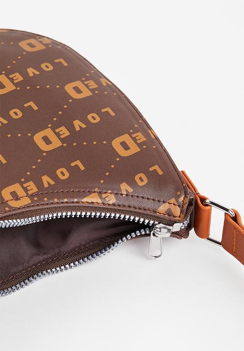 H&M - Small shoulder bag - brown/loved