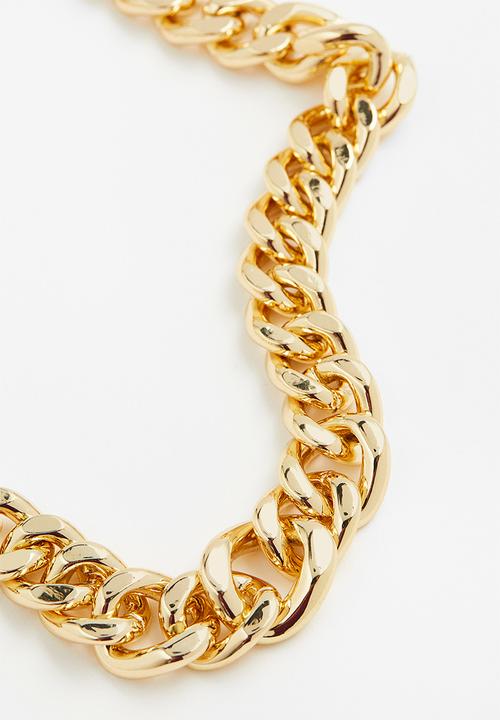 H&M - Necklace - gold-coloured