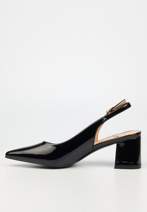 Butterfly Feet - Charmed 1 court heel - black
